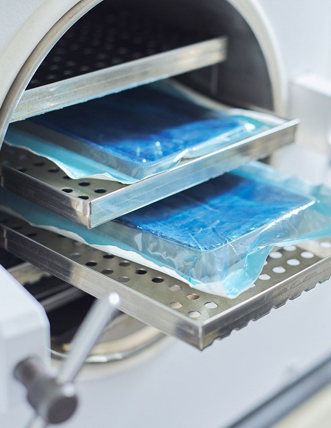 material esterilización