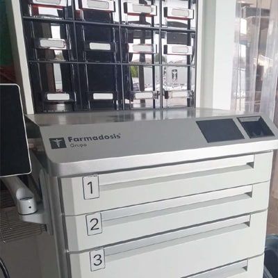 automatización hospitalaria farmacia